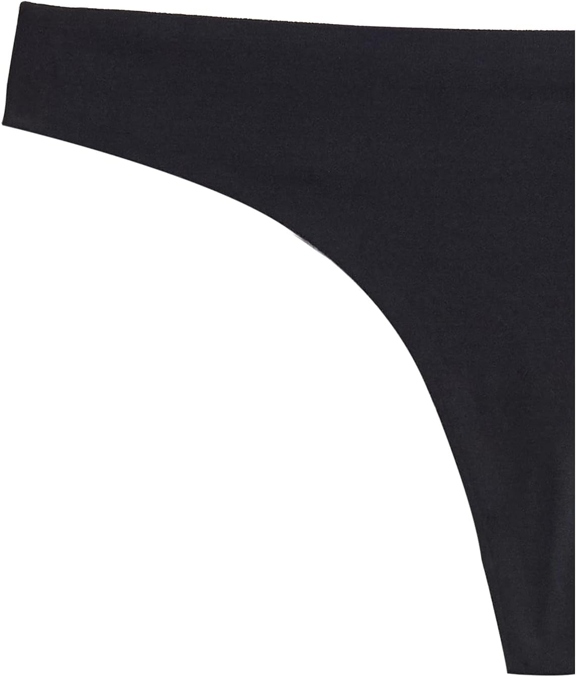 Women'S Seamless Breathable Thong Underwear, Bonded Stretch, Pack of 4