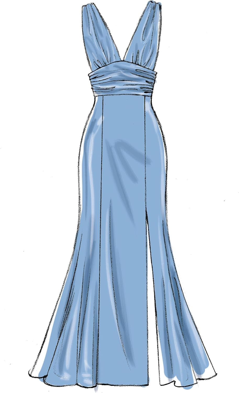 Pattern Women'S Fully Lined Evening and Cocktail Dress, Sizes 6-14 Sewing Pattern