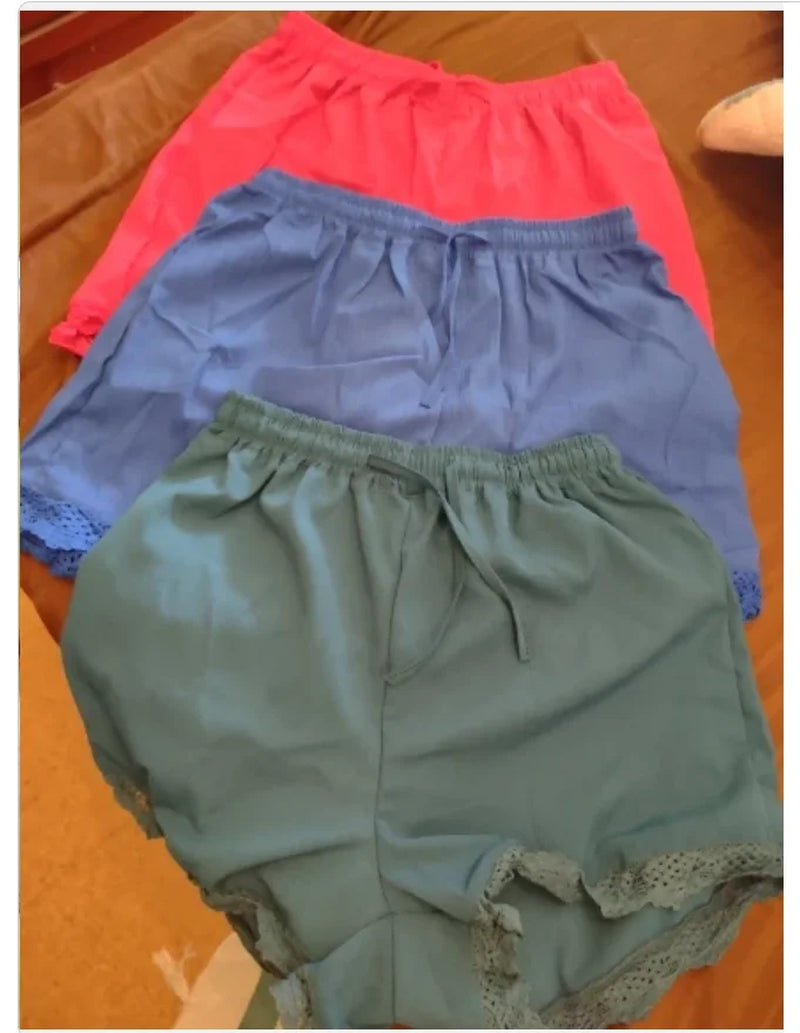 Shorts Women Summer Explosion Elastick Ling Ventilate Solid Color Lace Female Shorts for Woman'S Clothing Cheap Clothes YRW6936