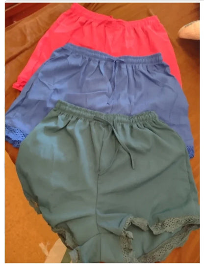 Shorts Women Summer Explosion Elastick Ling Ventilate Solid Color Lace Female Shorts for Woman'S Clothing Cheap Clothes YRW6936