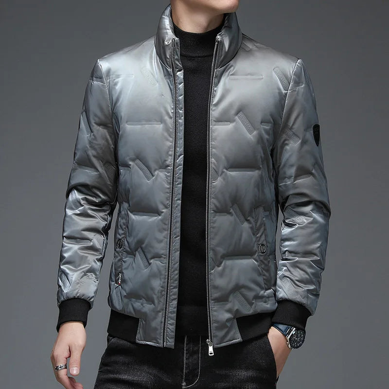 Winter Designer Brand Casual Fashion Streetwear White Duck down Jacket Mens Wenter Windbreaker Puffer Coats Mens Clothes 2025