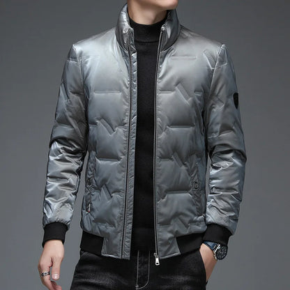 Winter Designer Brand Casual Fashion Streetwear White Duck down Jacket Mens Wenter Windbreaker Puffer Coats Mens Clothes 2025