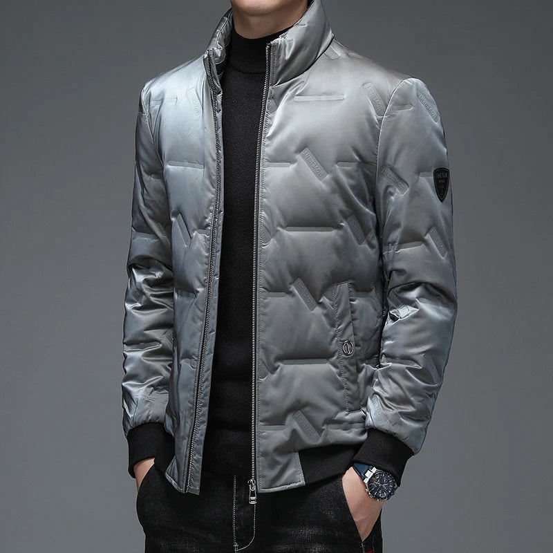 Winter Designer Brand Casual Fashion Streetwear White Duck down Jacket Mens Wenter Windbreaker Puffer Coats Mens Clothes 2025