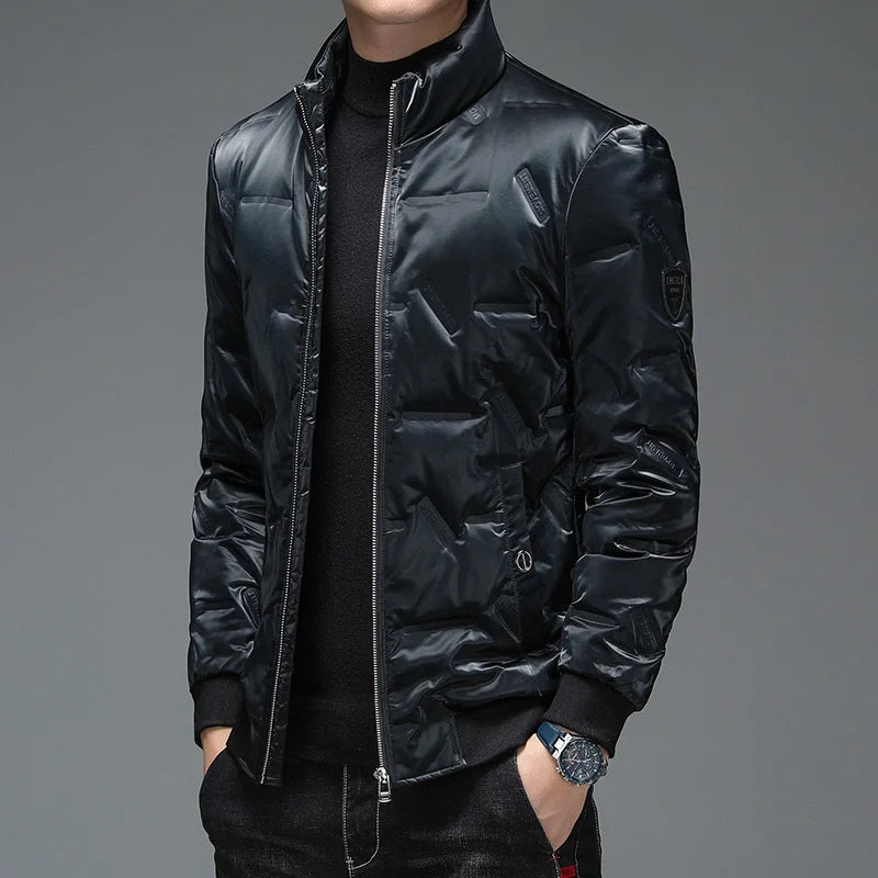 Winter Designer Brand Casual Fashion Streetwear White Duck down Jacket Mens Wenter Windbreaker Puffer Coats Mens Clothes 2025