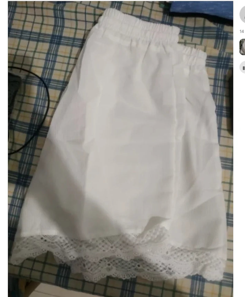 Shorts Women Summer Explosion Elastick Ling Ventilate Solid Color Lace Female Shorts for Woman'S Clothing Cheap Clothes YRW6936