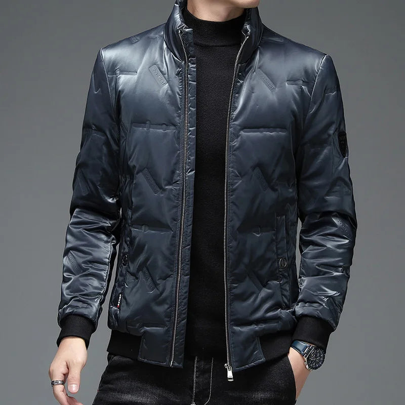 Winter Designer Brand Casual Fashion Streetwear White Duck down Jacket Mens Wenter Windbreaker Puffer Coats Mens Clothes 2025