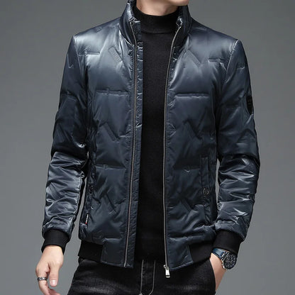 Winter Designer Brand Casual Fashion Streetwear White Duck down Jacket Mens Wenter Windbreaker Puffer Coats Mens Clothes 2025
