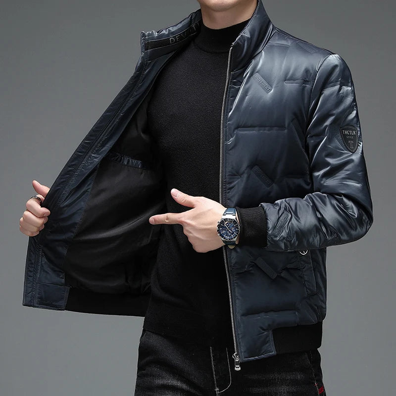 Winter Designer Brand Casual Fashion Streetwear White Duck down Jacket Mens Wenter Windbreaker Puffer Coats Mens Clothes 2025